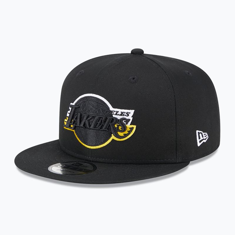 Бейсболка New Era Split Logo 9Fifty Los Angeles Lakers black 2