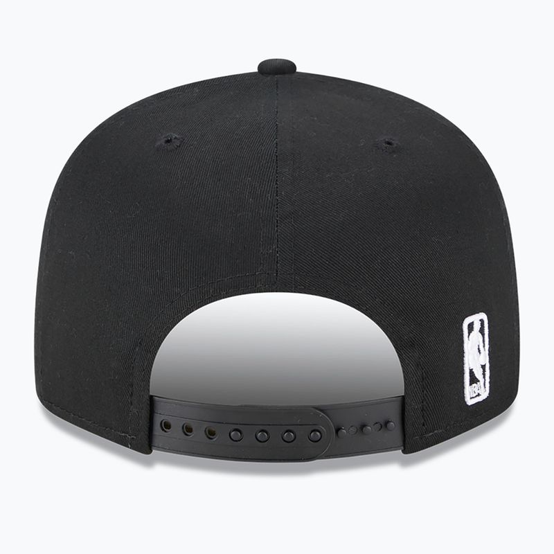 Бейсболка New Era Split Logo 9Fifty Brooklyn Nets black 4