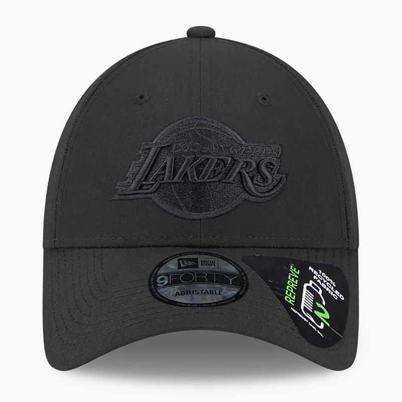Бейсболка New Era Repreve Outline 9Forty Los Angeles Lakers black 3
