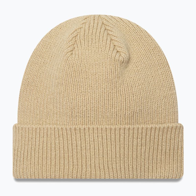 Шапка зимова New Era Wool Cuff Knit Beanie beige 2