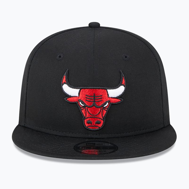 Бейсболка New Era Foil 9Fifty Chicago Bulls black 3