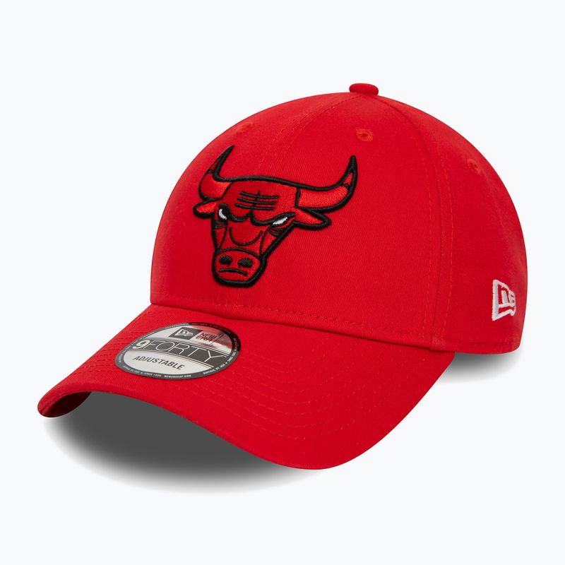 Чоловіча бейсболка New Era бічна нашивка 9Forty Chicago Bulls червона 2