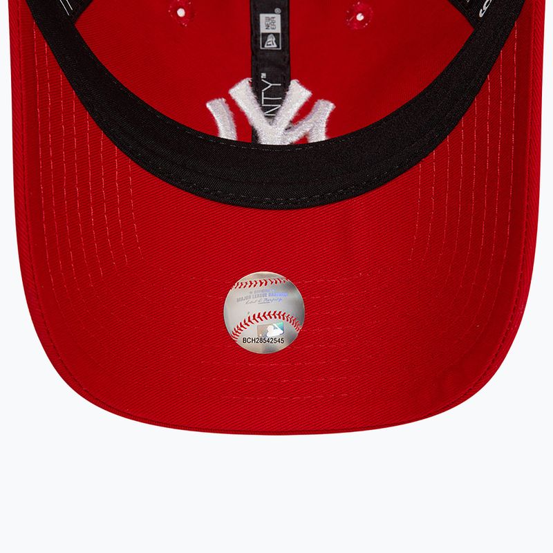 Бейсболка New Era League Essential 9Twenty New York Yankees червона 7
