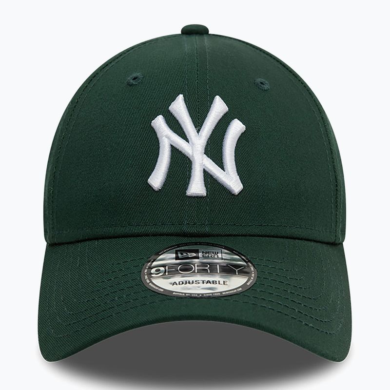 Кепка New Era League Essential 9Forty New York Yankees dark green 2