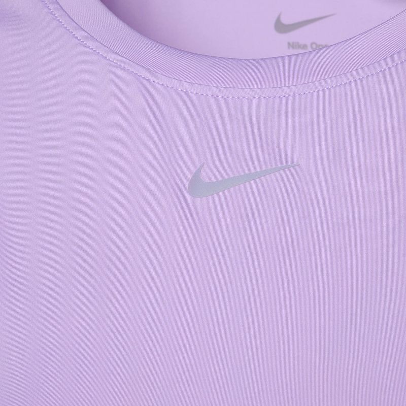 Топ для тренувань жіночий Nike One Classic Dri-Fit lilac bloom/black 3