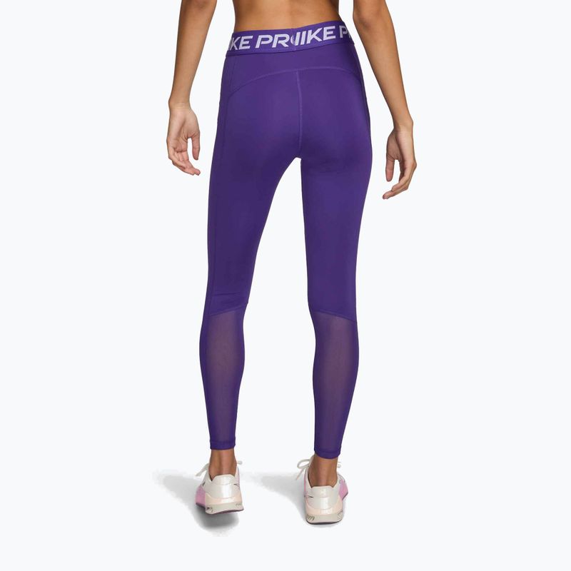 Легінси жіночі Nike Pro 365 Tight court purple/white 3