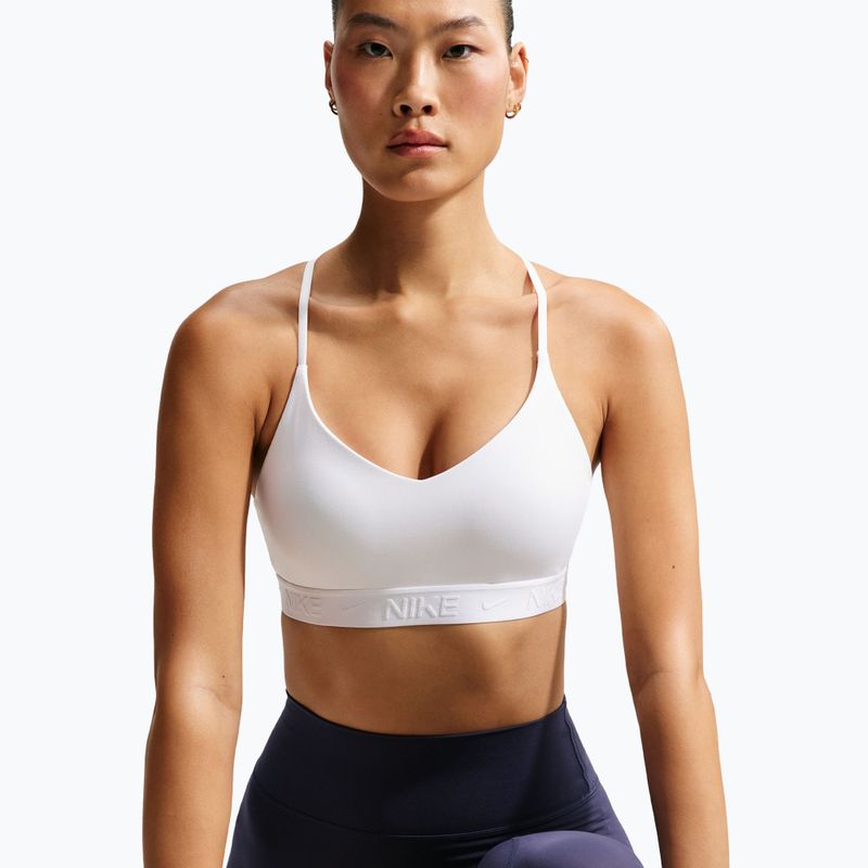 Бюстгальтер для тренувань Nike Indy Light Support white/stone mauve