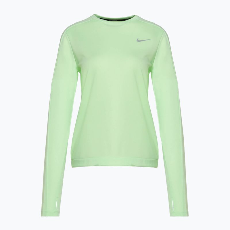 Кофта для бігу жіноча Nike Dri-Fit Pacer Crew vapor green