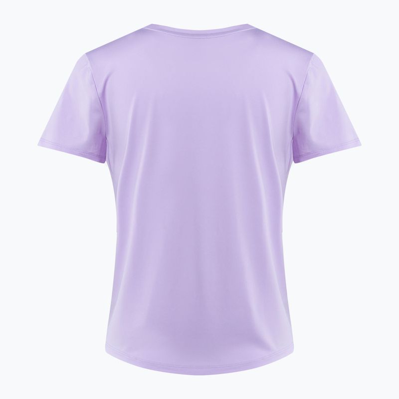 Футболка жіноча Nike One Classic Dri-Fit lilac bloom/black 2