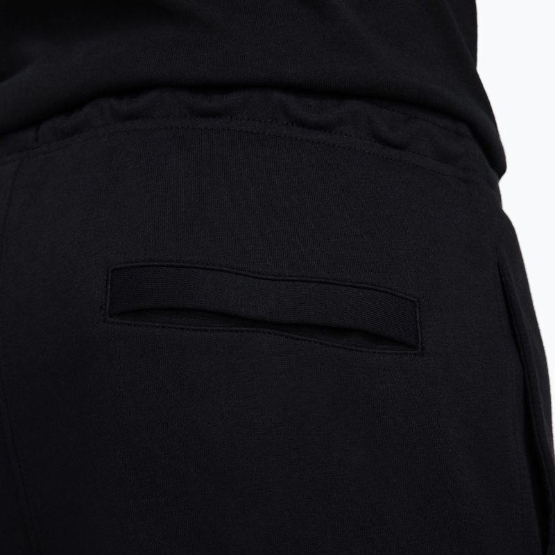 Штани чоловічі Nike Club French Terry Joggers black/black/white 5