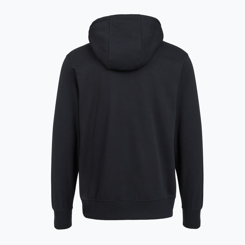 Кофта чоловіча Nike Club French Terry Pullover Hoodie black/black/white 9