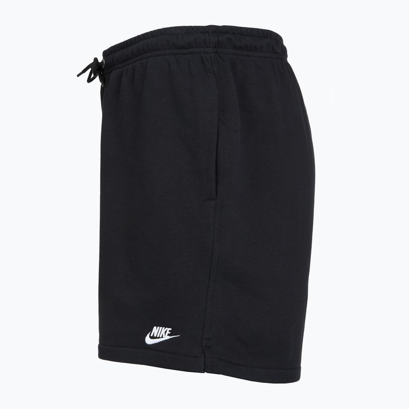 Шорти чоловічі Nike Club French Terry Flow black/black/white 10