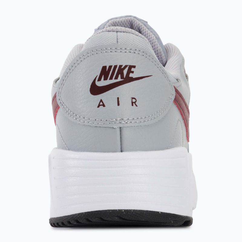 Кросівки чоловічі Nike Air Max Sc wolf grey / burgundy crush / white / dark team red 7