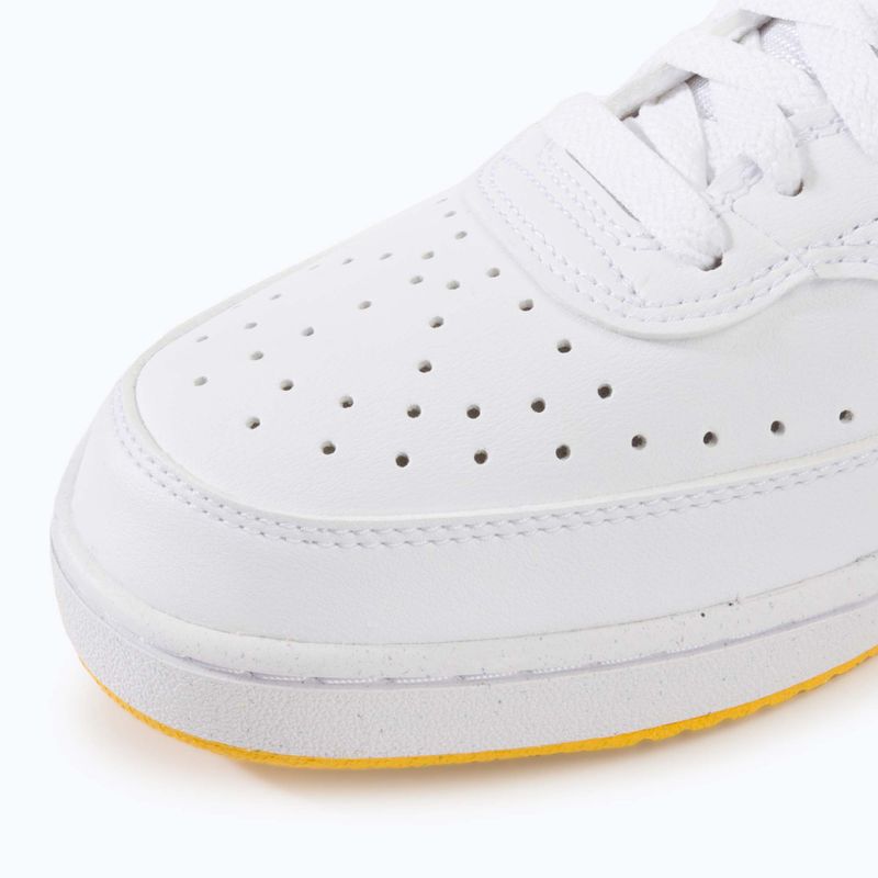 Кросівки чоловічі Nike Court Vision Low Next Nature white/university gold 7