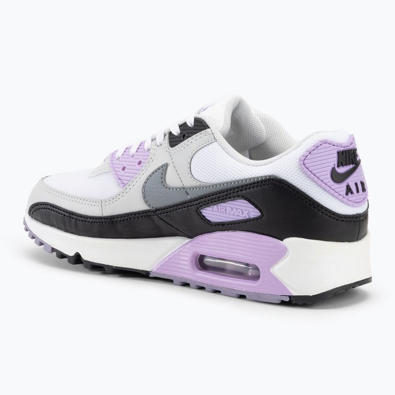 Кросівки жіночі Nike Air Max 90 white/lilac/photon dust/cool grey 3