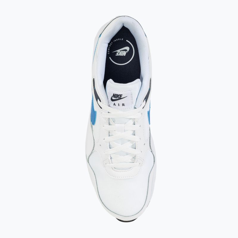 Кросівки чоловічі Nike Air Max Sc white / thunder blue / white / light photo blue 5