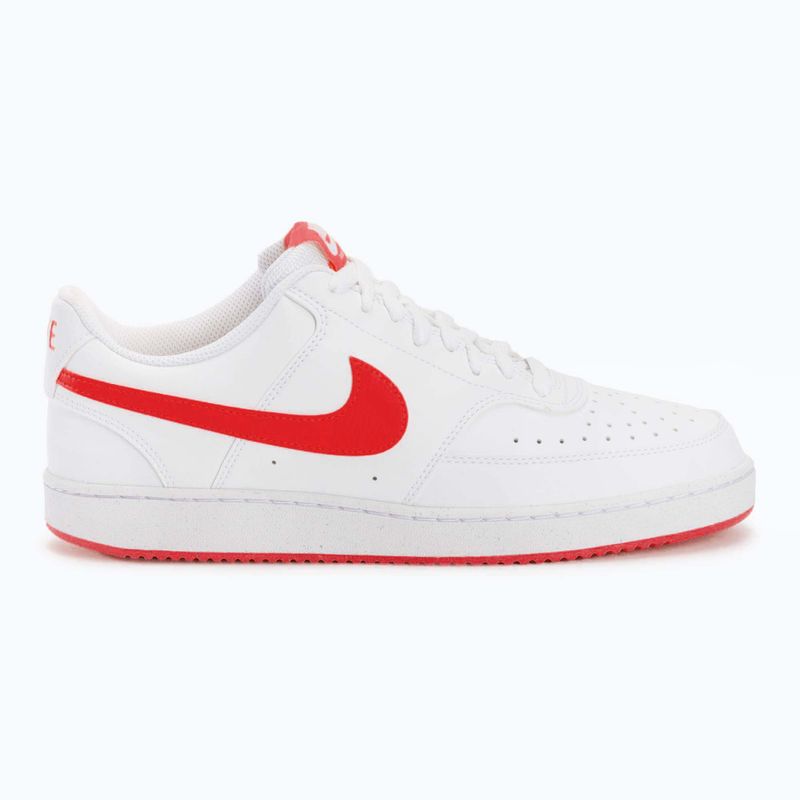 Кросівки чоловічі Nike Court Vision Low Next Nature white/university red 2