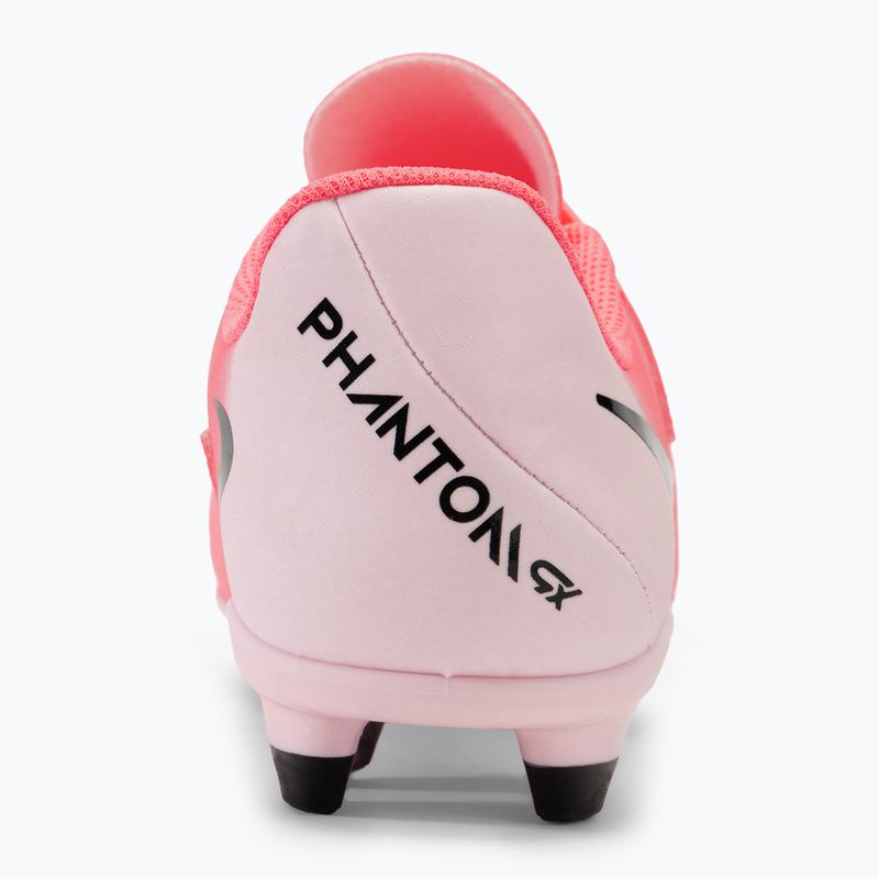 Кросівки футбольні дитячі Nike Phantom GX II Club FG/MG Junior sunset pulse/black 6