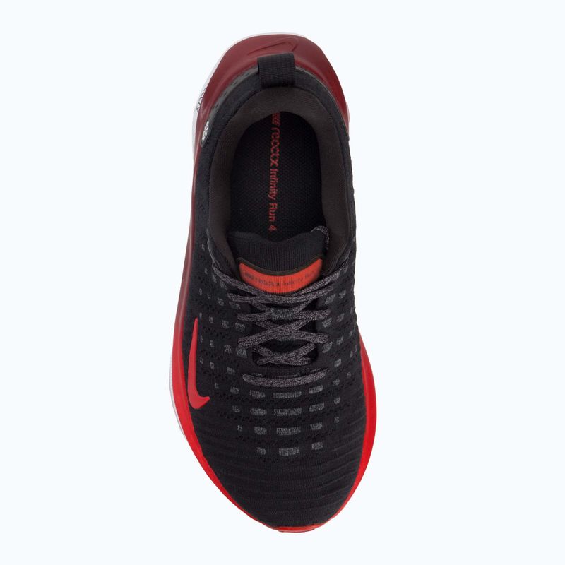 Кросівки для бігу чоловічі Nike InfinityRN 4 Extra Wide black/team red/fire red 5
