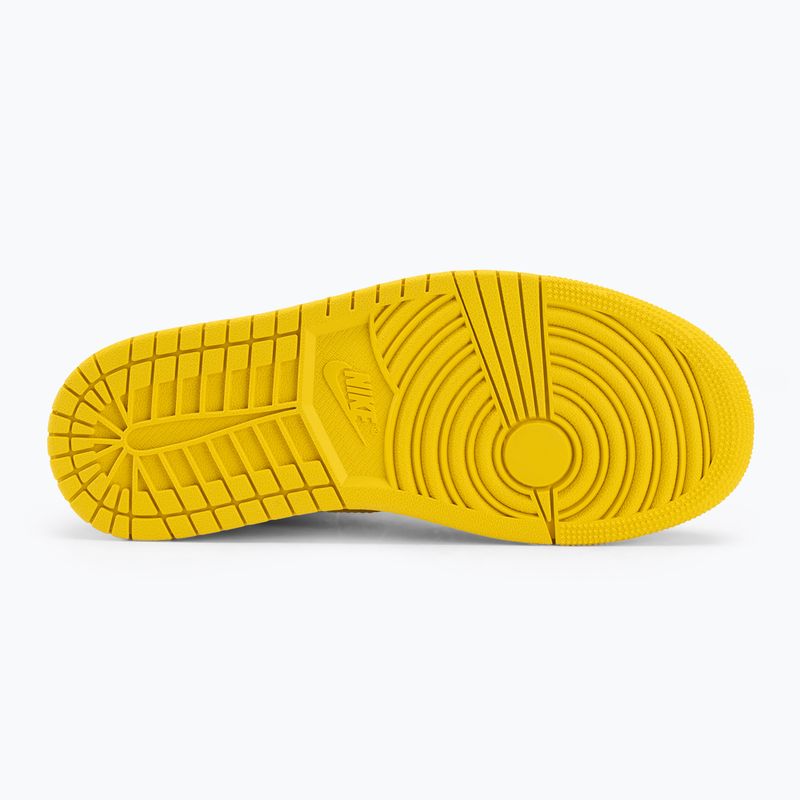 Жіноче взуття Air Jordan 1 Mid white/black/vivid sulfur 4