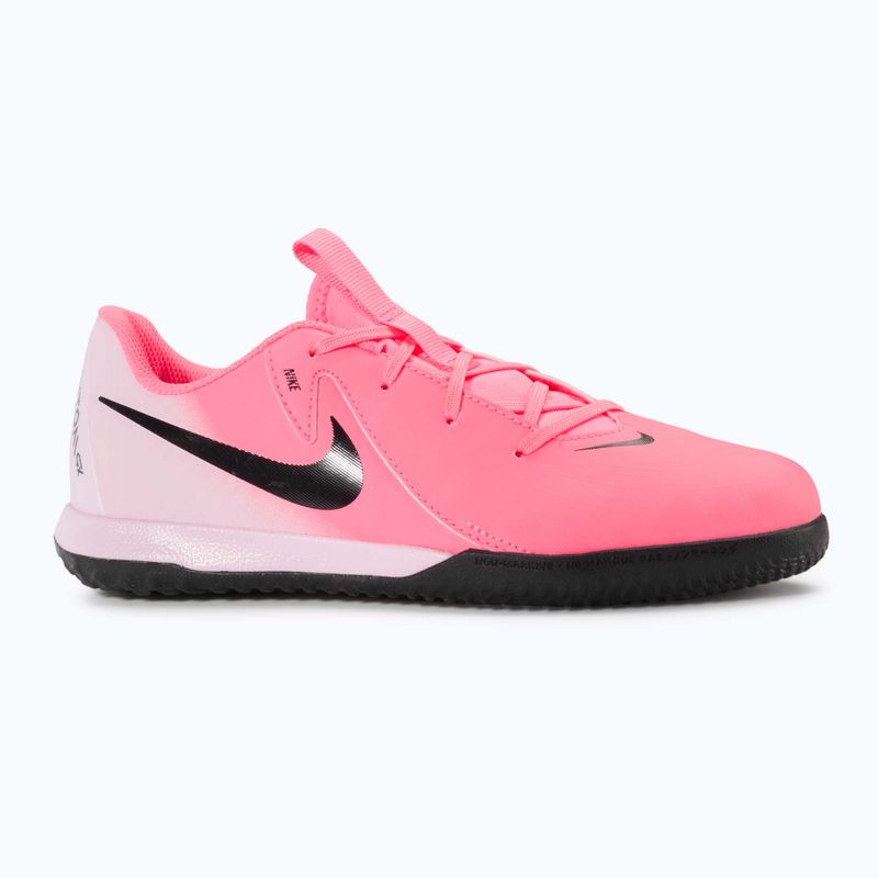 Кросівки футбольні дитячі Nike Phantom GX II Academy IC sunset pulse/black 2