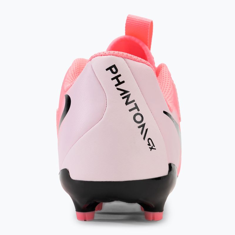 Кросівки футбольні дитячі Nike Phantom GX II Academy FG/MG Junior sunset pulse/black 6