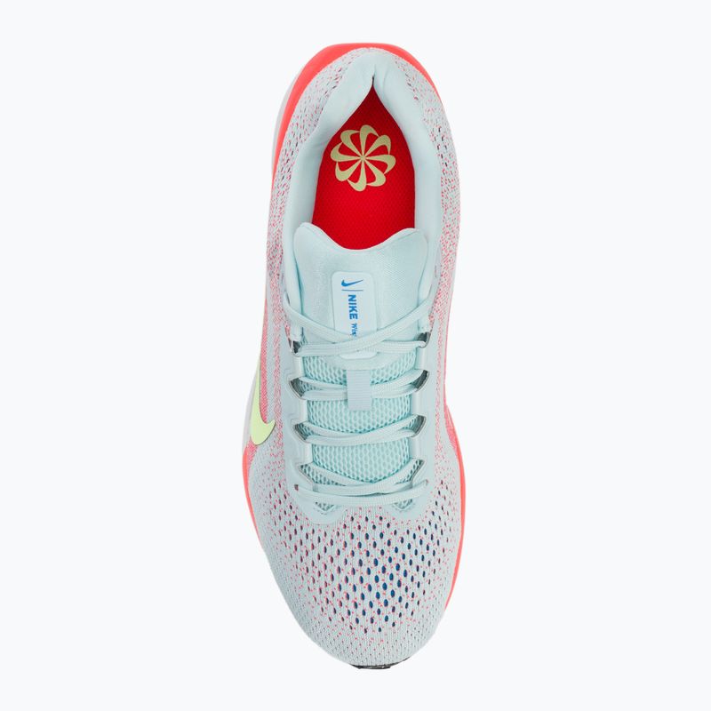 Кросівки для бігу чоловічі Nike Winflo 11 glacier blue/bright crimson/sail barely volt 5