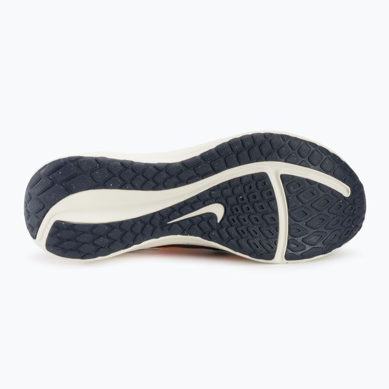 Кросівки для бігу чоловічі Nike Downshifter 13 light iron ore/total orange/sail/thunder blue 4