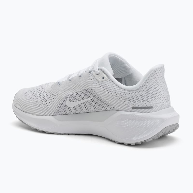 Кросівки для бігу чоловічі Nike Pegasus 41 white / white / pure platinum 3