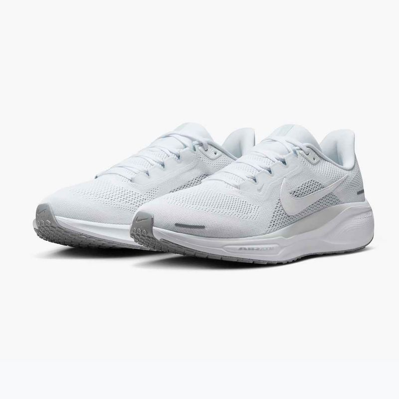 Кросівки для бігу чоловічі Nike Pegasus 41 white / white / pure platinum 10