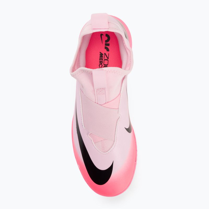 Кросівки футбольні дитячі Nike Jr Zoom Mercurial Vapor 15 Academy IC pink foam/black 5