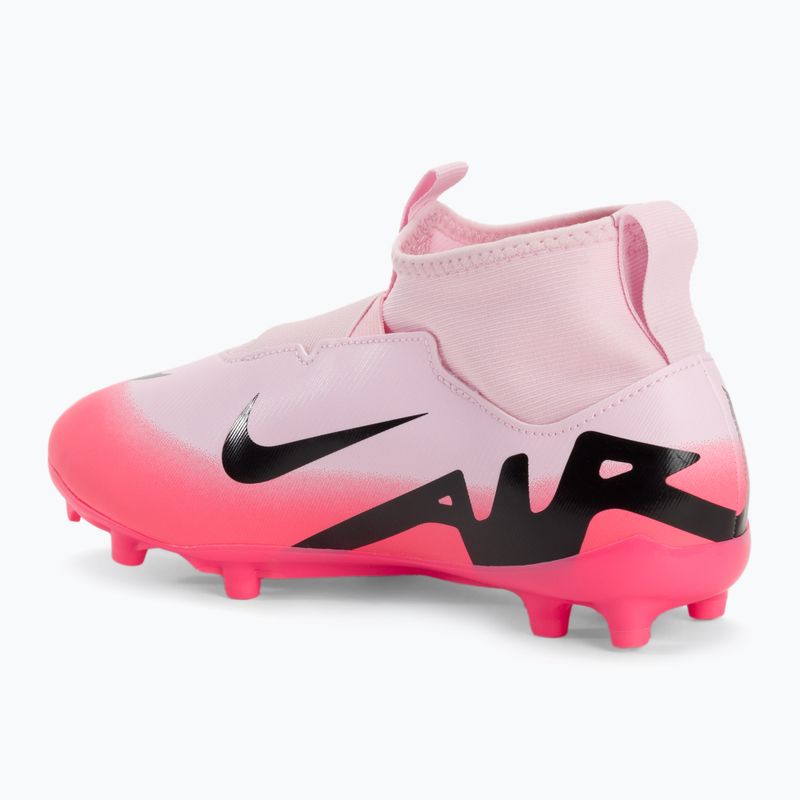 Кросівки футбольні дитячі Nike Zoom Mercurial Superfly 9 Academy FG/MG pink foam/black 3