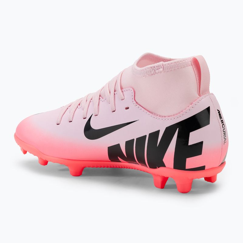Кросівки футбольні дитячі Nike Mercurial САПerfly 9 Club FG/MG Junior pink foam/black 3
