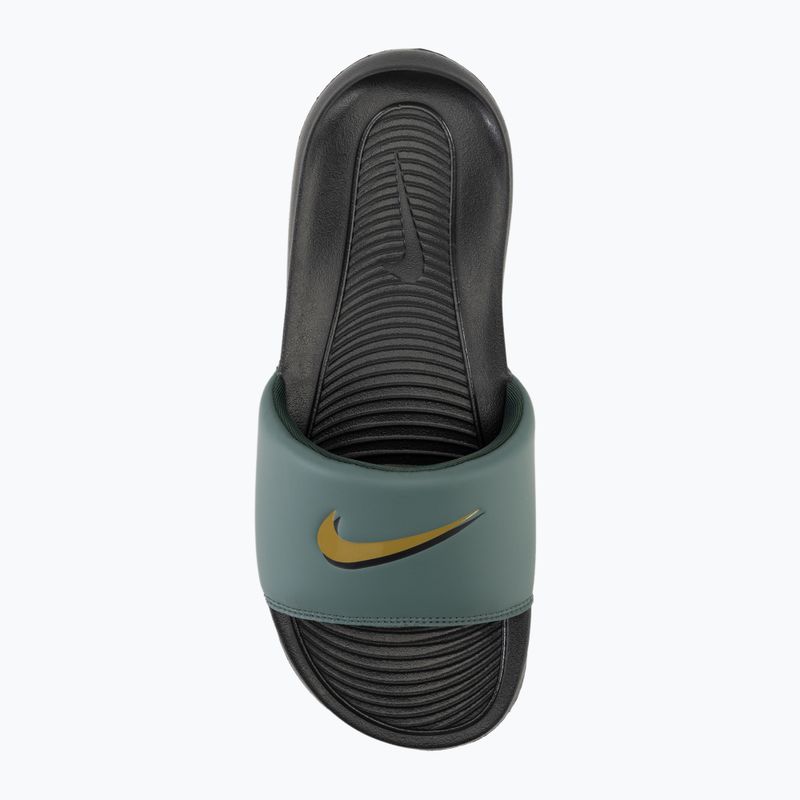 Шльопанці чоловічі Nike Victori One Slide black/vintage green/bronzine 5