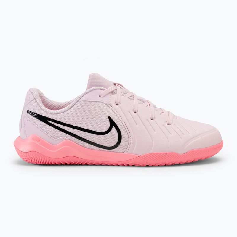 Кросівки футбольні дитячі Nike Tiempo Legend 10 Academy IC pink foam/black 2