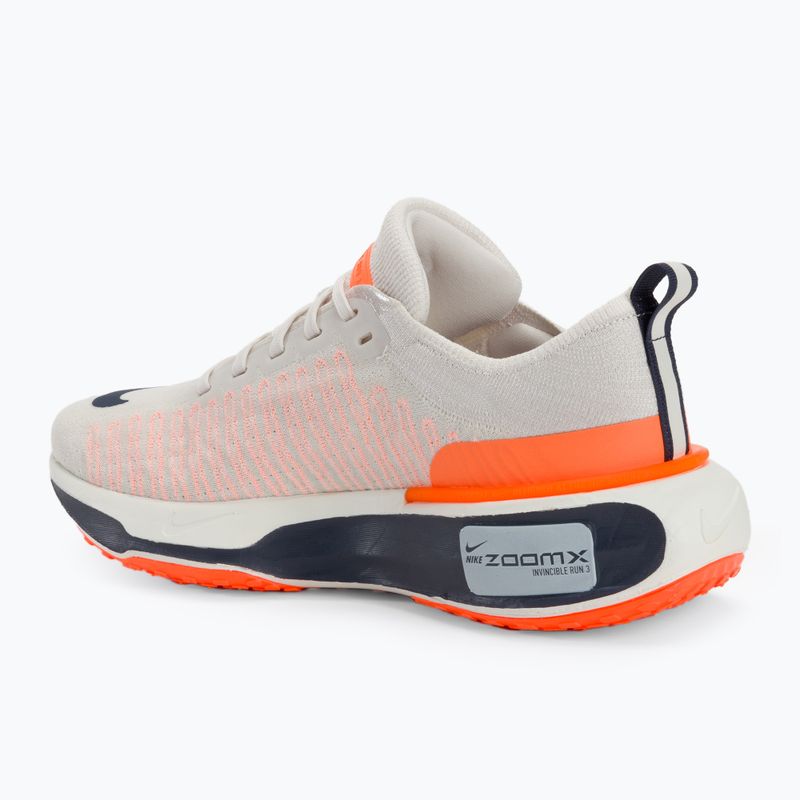 Кросівки для бігу чоловічі Nike Invincible 3 phantom/total orange/sail/thunder blue 3