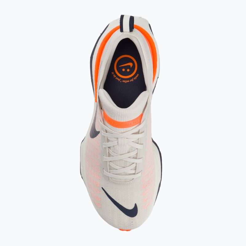 Кросівки для бігу чоловічі Nike Invincible 3 phantom/total orange/sail/thunder blue 5