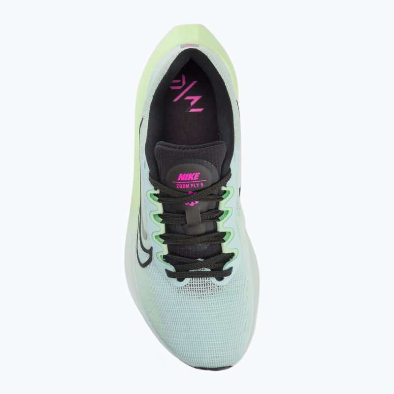 Кросівки для бігу жіночі Nike Zoom Fly 5 glacier blue/vapor green/black 5