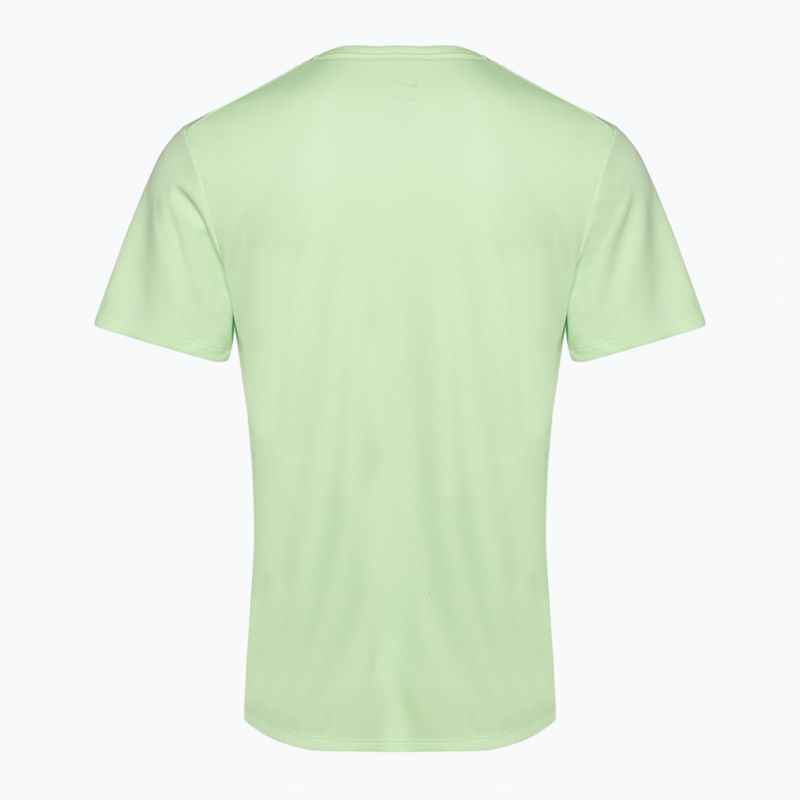 Футболка чоловіча для бігу Nike Miler Dri-Fit UV vapor green 2