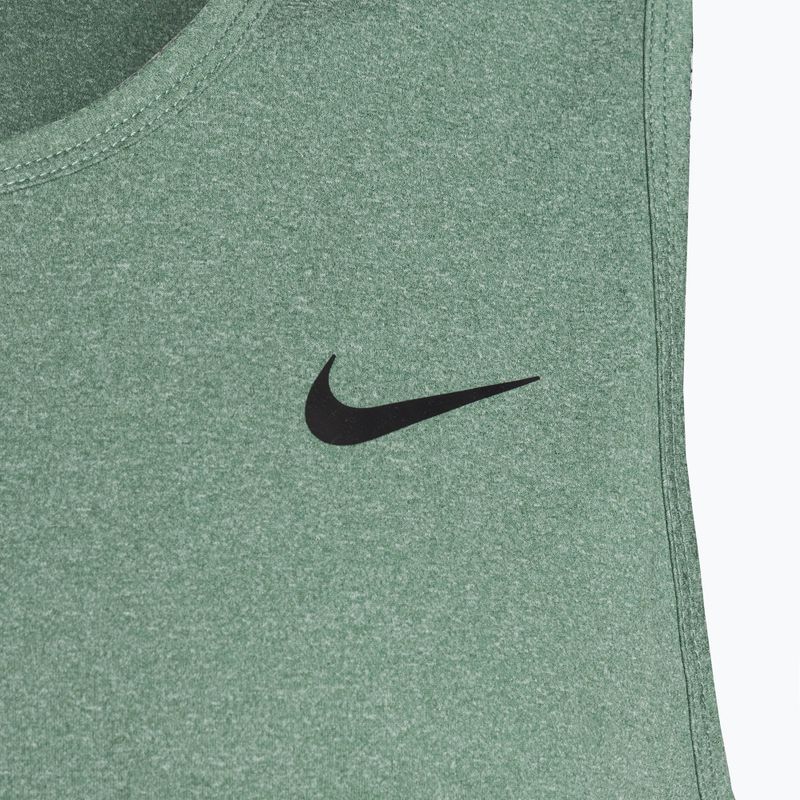 Танк топ для тренувань чоловічий Nike Dri-Fit Hyverse bicoastal/heather/black 3