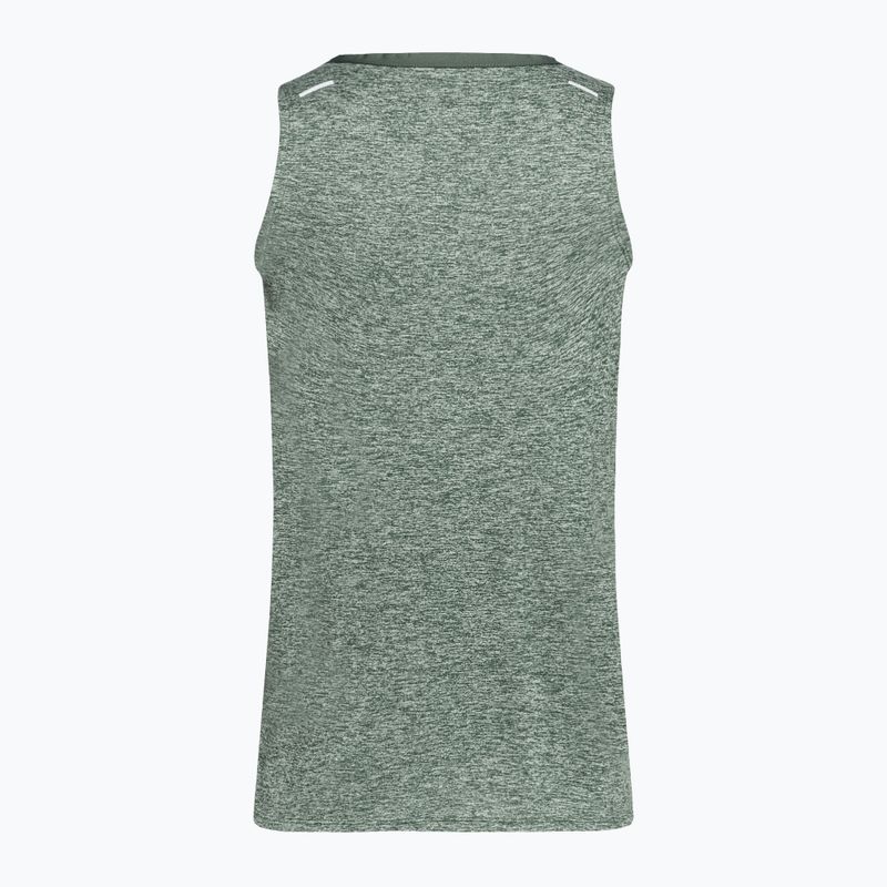 Топ для бігу чоловічий Nike Dri-Fit Rise 365 vintage green/heather 2