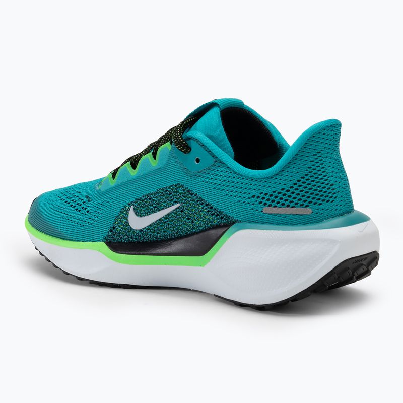 Кросівки для бігу дитячі Nike Pegasus 41 aquamarine/black/green strike/football grey 3