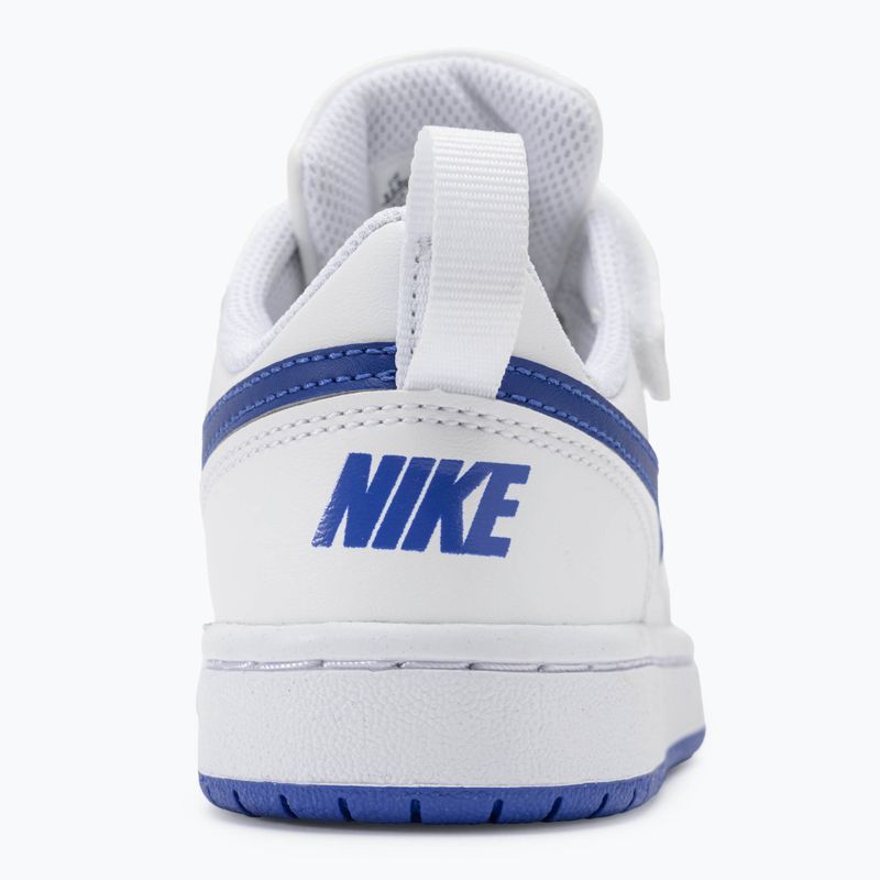 Кросівки дитячі Nike Court Borough Low Recraft white/hyper royal 6