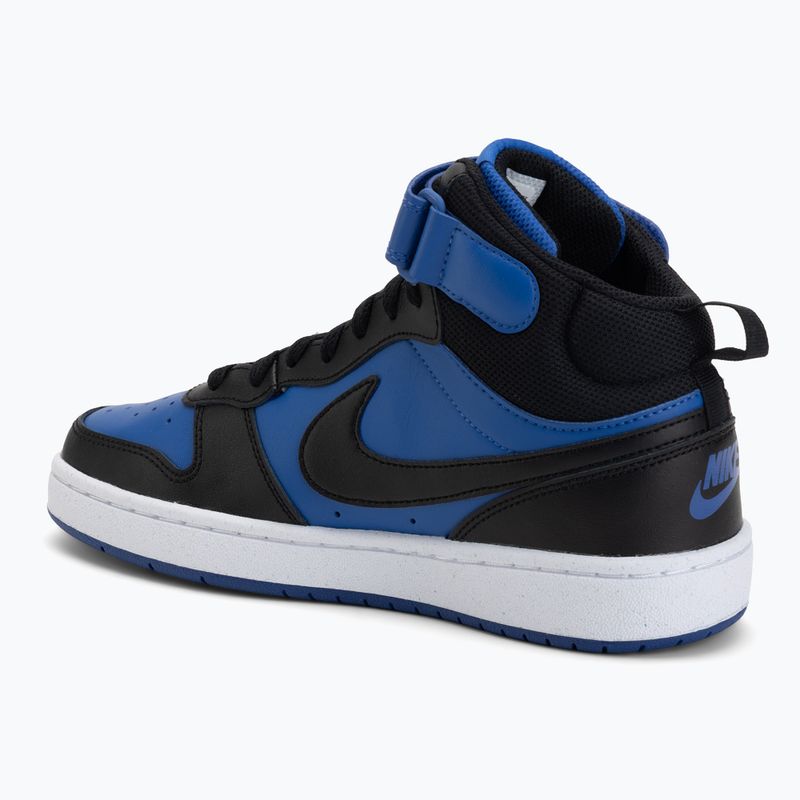 Кросівки дитячі Nike Court Borough Mid 2 game royal/white/black 3