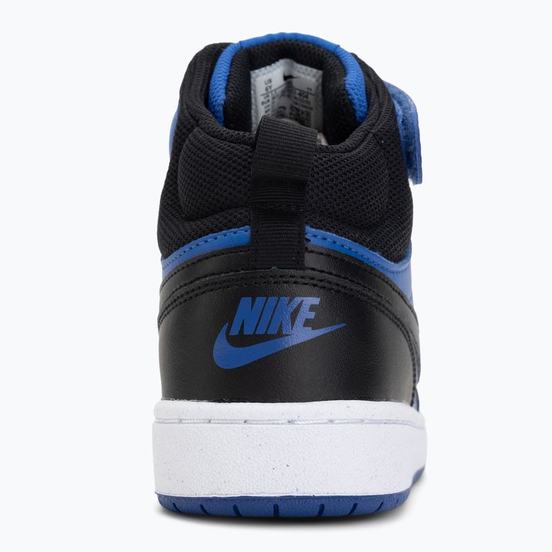 Дитяче взуття Nike Court Borough Mid 2 game royal/white/black 6