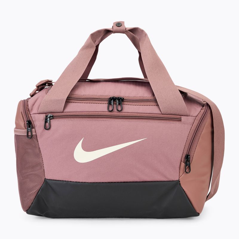 Сумка для тренувань Nike Brasilia 9.5 Duffle 25 л smokey mauve/black/light orewood brown
