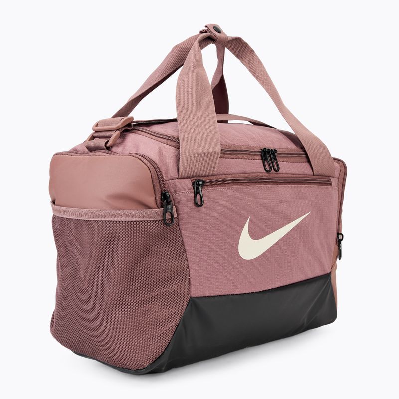 Сумка для тренувань Nike Brasilia 9.5 Duffle 25 л smokey mauve/black/light orewood brown 2