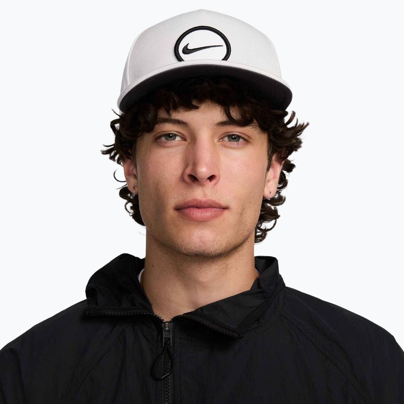 Кепка Nike Pro Dri-Fit Structured photon dust/anthracite/white 5