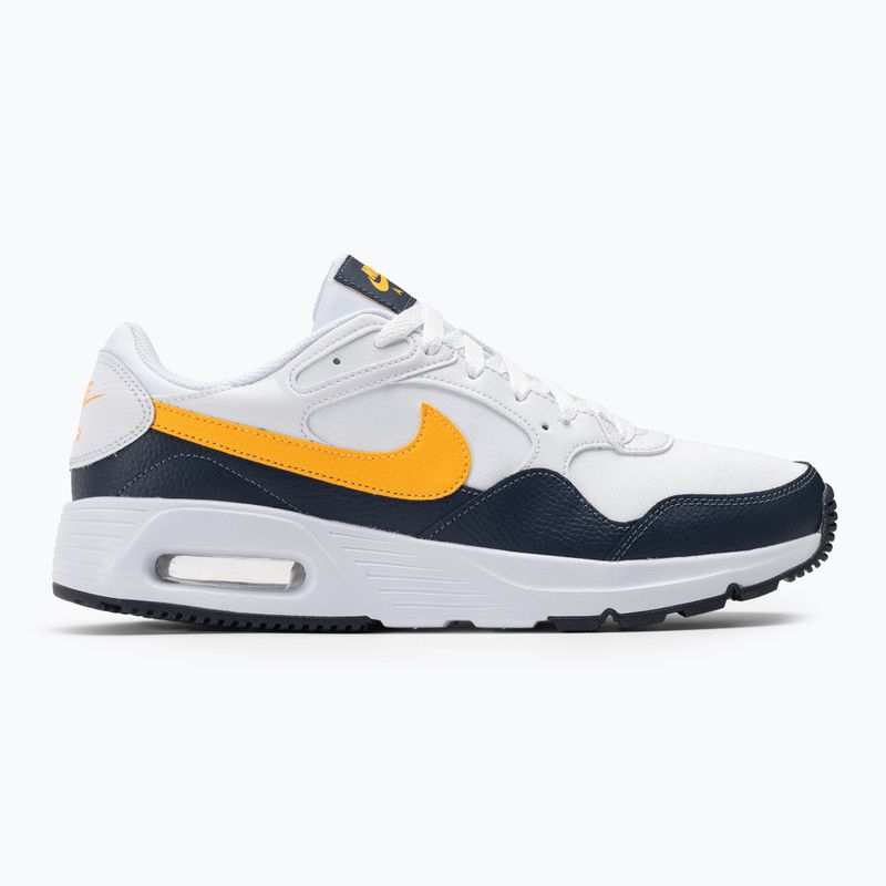 Кросівки чоловічі Nike Air Max Sc white / thunder blue / racer pink / laser orange 2