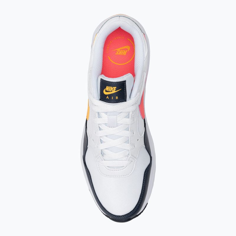 Кросівки чоловічі Nike Air Max Sc white / thunder blue / racer pink / laser orange 5